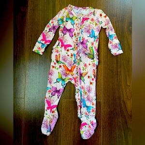 Posh Peanut VGUC Butterfly Onesie 12-18m